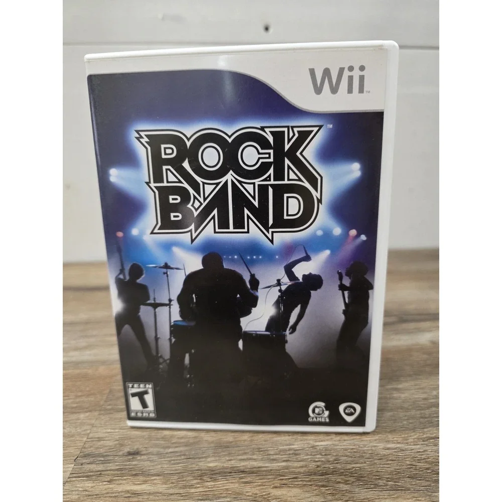 Rock Band for Nintendo Wii (2006) CIB With Manual